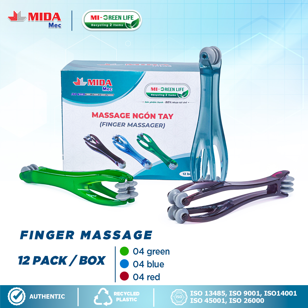 Finger massager 12 pack/box (3 colors red, blue, green) 1 240528 Massage Tay 1200x1200 6 1