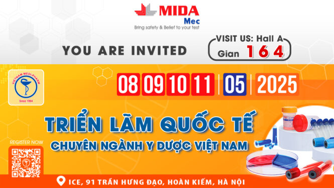 MIDA tham gia TRIỂN LÃM VIETNAM MEDI-PHARM 2025 tại Hà Nội! 1 250425 Trien lam Viet Nam Medipharm 1280x720 Vn